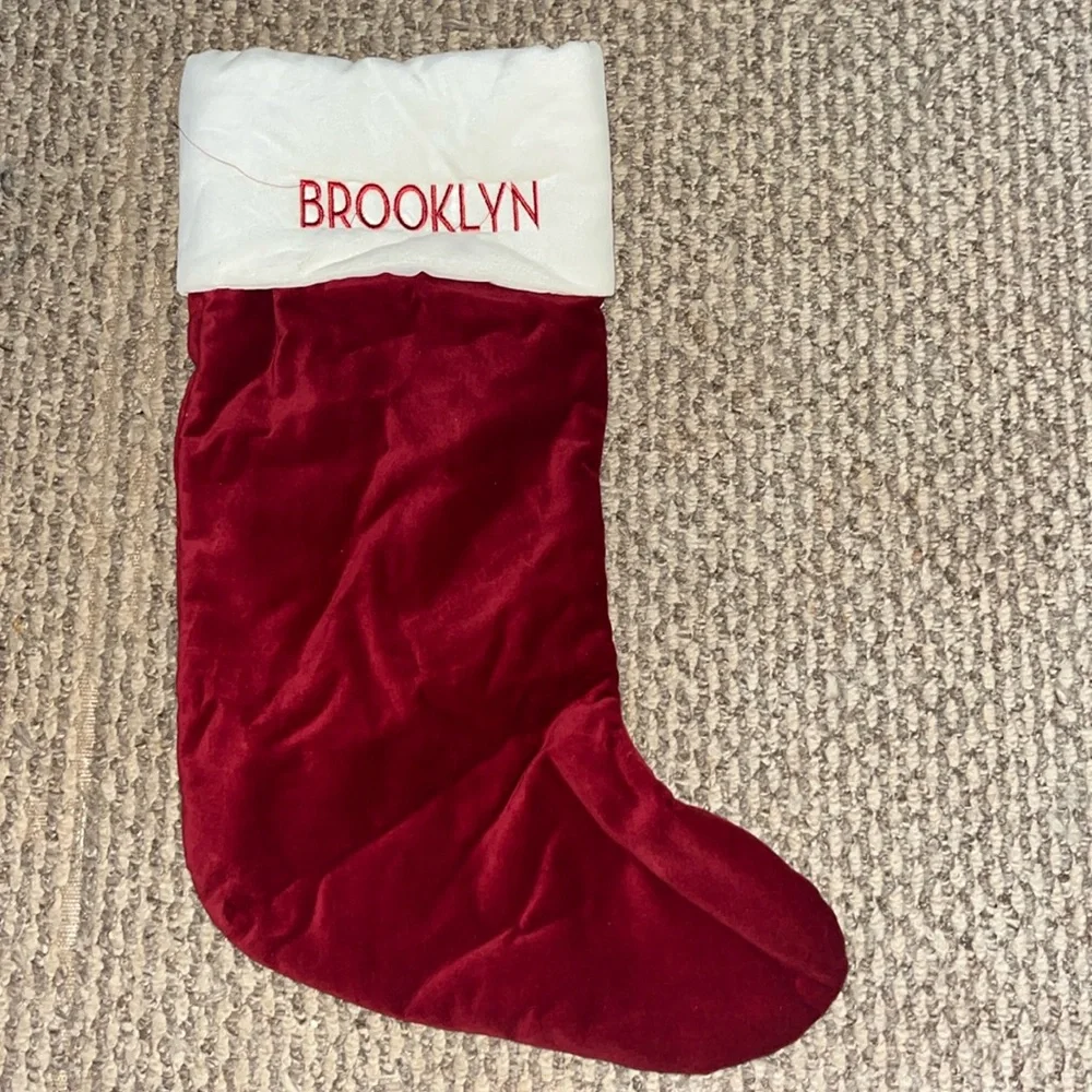 Pottery Barn Brooklyn Stocking